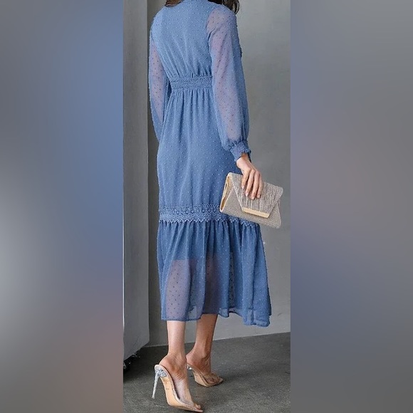 Swiss Long Sleeve Dress - Picture 3 of 3